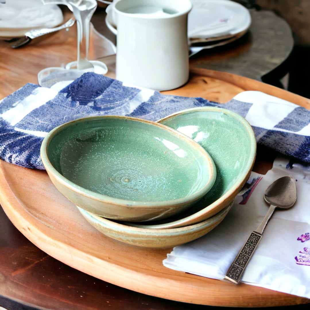 Handmade pottery Bowl - pasta - cereal- Australian made ceramics