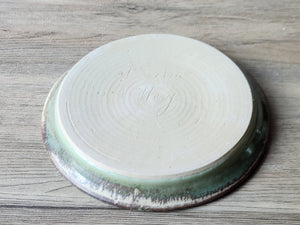 Handmade Pottery Breakfast plate, Ceramic Side plate, Unique gift for pottery lover,