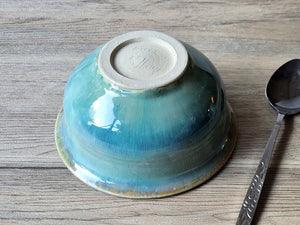 Handmade Pottery Breakfast bowl, Ceramic Bowl,breakfast, desert or salad bowl, Unique gift,