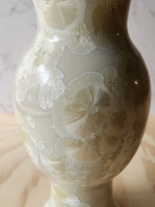 Porcelain handmade pottery Crystalline glaze vase - Large ceramic vase - crystalline vase - display vase