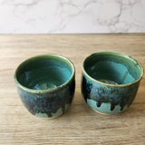 Unique handmade pottery mugs – Japanese tea cup made in Australia