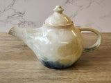 handmade ceramic teapot - unique pottery teapot - housewarming gift - tea lovers gift - handmade crystalline teapot - unique gift