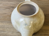 handmade ceramic teapot - unique pottery teapot - housewarming gift - tea lovers gift - handmade crystalline teapot - unique gift