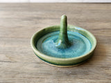 Handmade pottery ring holder - trinket bowl - Jewellery bowl - Small gift - ceramic ring dish