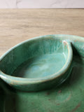 Pottery Chip and dip bowl - TV snack ceramic bowl or condiment bowl- seafoam green 2 - A perfect gift for him