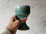 Handmade ceramic wine goblet - a perfect gift for a wine lover - Bar accessories - A unique gift for her