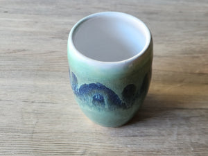 Handmade pottery vase - Ceramic tumbler - Handmade vase made in Australia - Flower display - pen,pencil or paintbrush holder