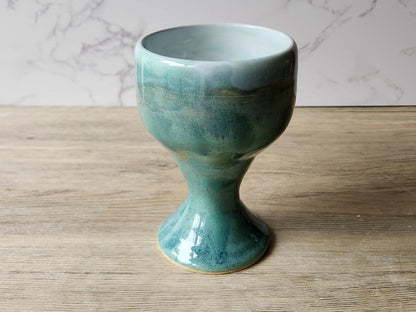 Handmade ceramic wine goblet - a perfect gift for a wine lover - Bar accessories - A unique gift for her
