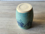 Handmade pottery vase - Ceramic tumbler - Handmade vase made in Australia - Flower display - pen,pencil or paintbrush holder