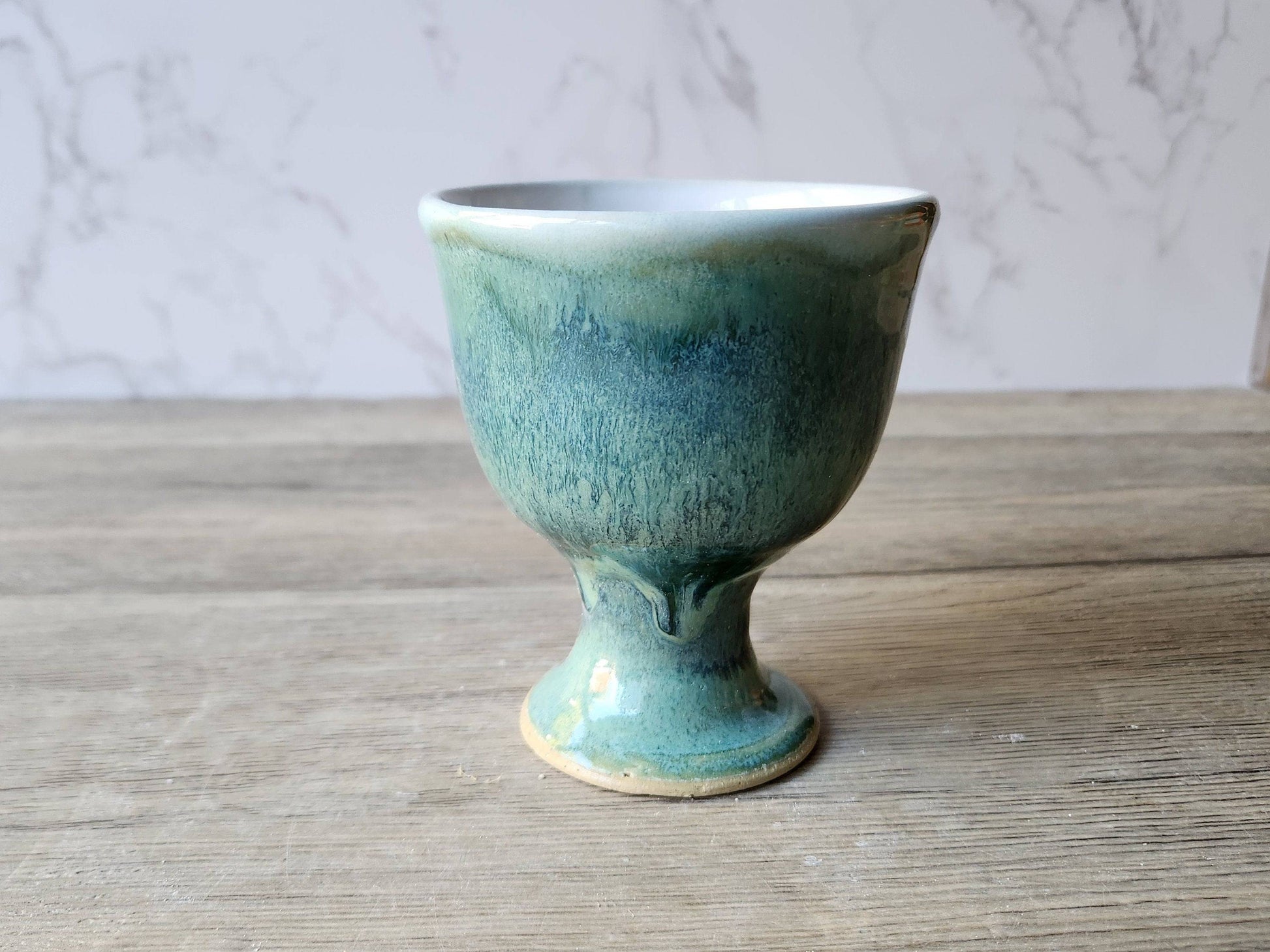 Small Handmade ceramic wine goblet - a perfect gift for a wine or spirit lover - Bar accessories - A unique gift for her
