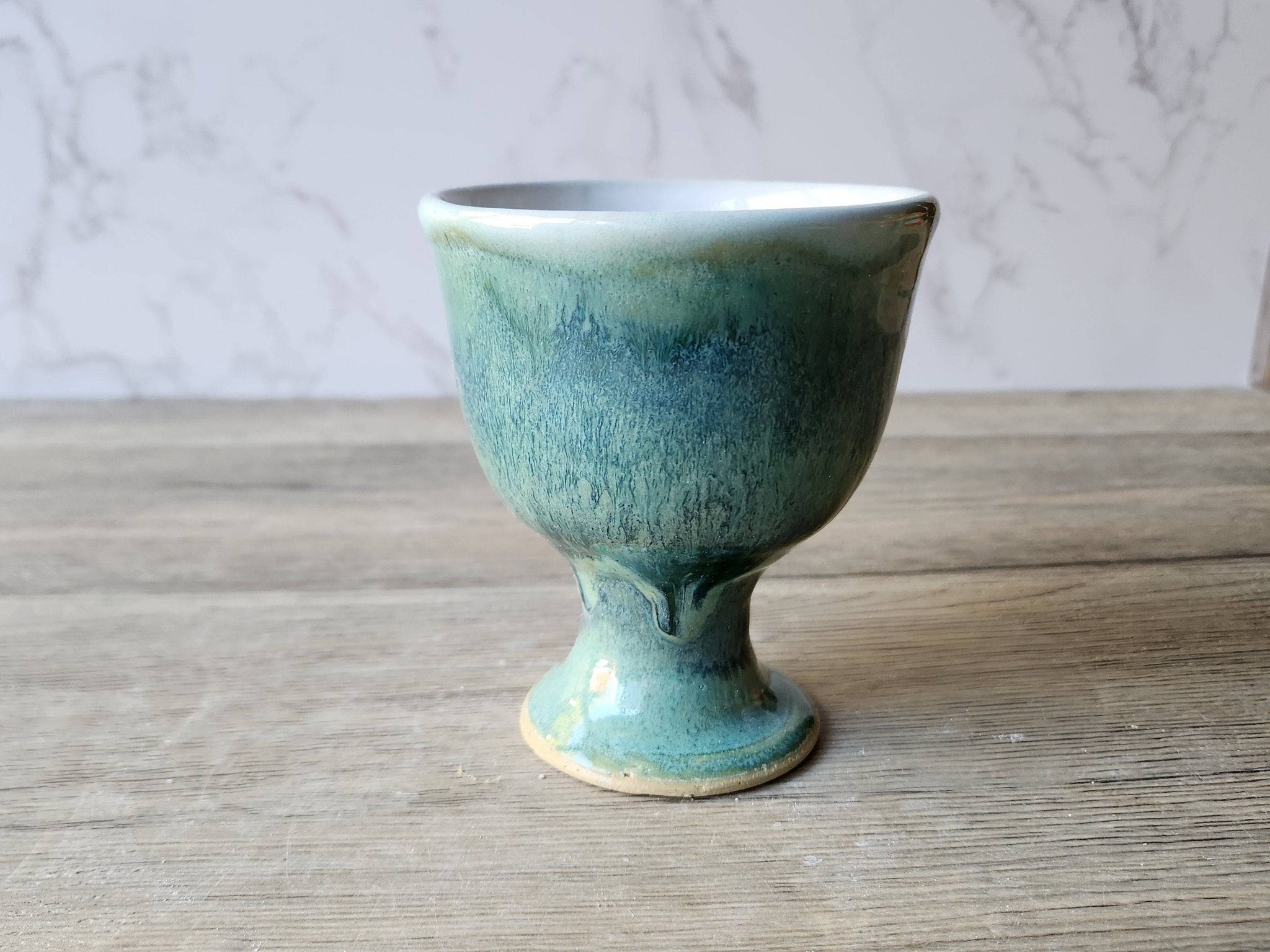 Small Handmade ceramic wine goblet - a perfect gift for a wine or spirit lover - Bar accessories - A unique gift for her