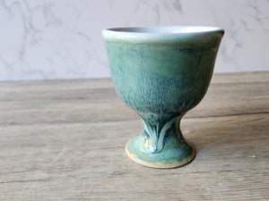 Small Handmade ceramic wine goblet - a perfect gift for a wine or spirit lover - Bar accessories - A unique gift for her