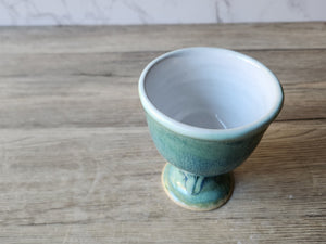 Small Handmade ceramic wine goblet - a perfect gift for a wine or spirit lover - Bar accessories - A unique gift for her