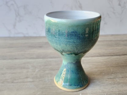 Handmade ceramic wine goblet - a perfect gift for a wine lover - Bar accessories - A unique gift for her