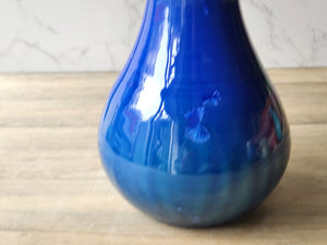 Handmade ceramic vase - Large pottery vase with Blue Crystalline glaze - flower display - Austalian Pottery - unique gift