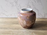 Handmade Crystalline pottery Vase - Entry way table display Vase - A unique gift for her