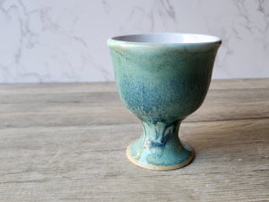 Small Handmade ceramic wine goblet - a perfect gift for a wine or spirit lover - Bar accessories - A unique gift for her