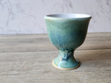 Small Handmade ceramic wine goblet - a perfect gift for a wine or spirit lover - Bar accessories - A unique gift for her