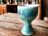 Handmade ceramic wine goblet - a perfect gift for a wine lover - Bar accessories - A unique gift for her