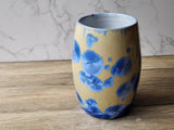 Handmade Ceramic Vase - Pottery vase - Blue Crystalline glaze -