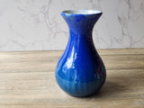 Handmade ceramic vase - Large pottery vase with Blue Crystalline glaze - flower display - Austalian Pottery - unique gift