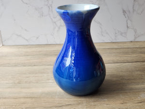 Handmade ceramic vase - Large pottery vase with Blue Crystalline glaze - flower display - Austalian Pottery - unique gift