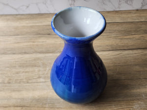 Handmade ceramic vase - Large pottery vase with Blue Crystalline glaze - flower display - Austalian Pottery - unique gift