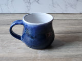 Handmade pottery mug, Ceramic mug made in Australia, coffee lovers mug, large coffee cup, 350ml cup, large teacup