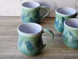 Ceramic mug large - hand-made pottery coffee mug - Australian 400ml cup- Gift for him - Unique home decor gift