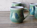 Ceramic mug large - hand-made pottery coffee mug - Australian 400ml cup- Gift for him - Unique home decor gift