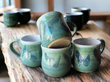 Ceramic mug large - hand-made pottery coffee mug - Australian 400ml cup- Gift for him - Unique home decor gift