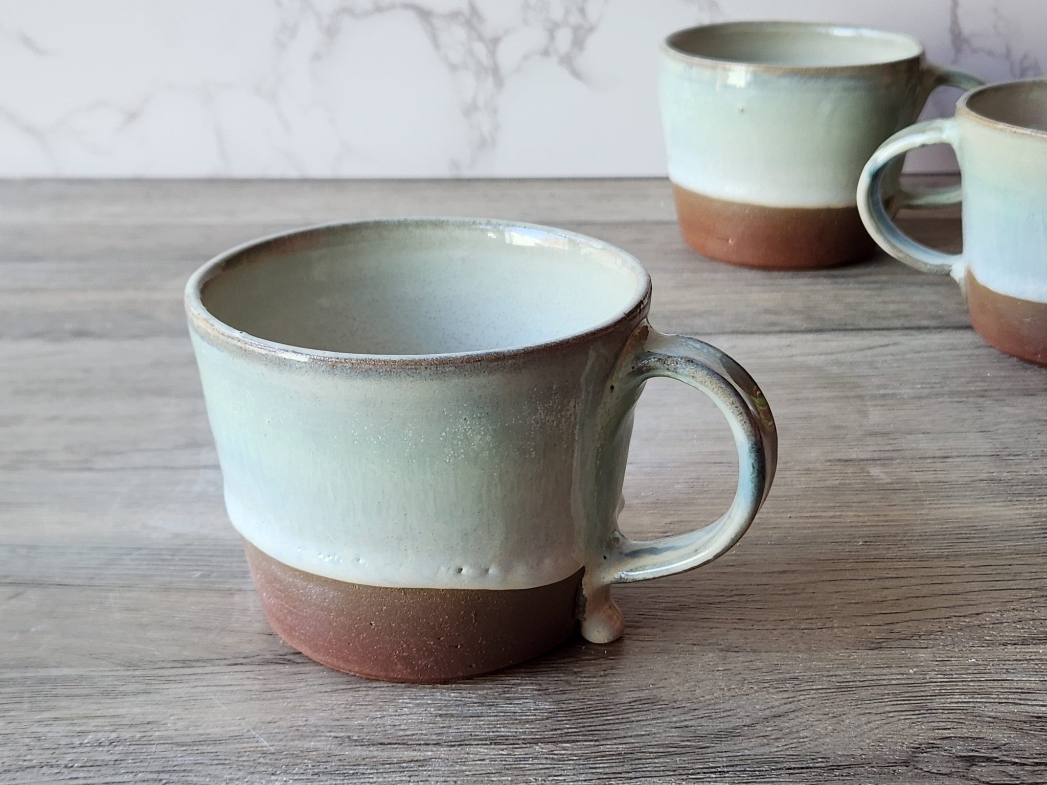 handmade pottery cup - small mug - red clay ceramic mug - unique gift