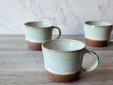 handmade pottery cup - small mug - red clay ceramic mug - unique gift