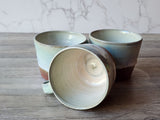 handmade pottery cup - small mug - red clay ceramic mug - unique gift