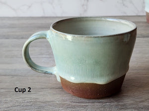 handmade pottery cup - small mug - red clay ceramic mug - unique gift