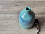 Hand made Pottery Oil Bottle - Ceramic Olive oil pourer - Oil dispencer made in Australia - vinegar bottle