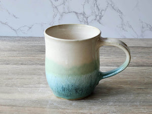 Ceramic mug - handmade pottery coffee mug - stoneware - made in Australia - Large cup - 400ml capacity