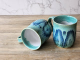 Ceramic mug - handmade pottery coffee mug - stoneware - made in Australia - Large cup - 400ml capacity