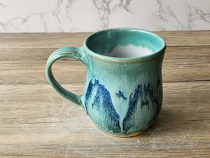 Ceramic mug - handmade pottery coffee mug - stoneware - made in Australia - Large cup - 400ml capacity