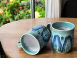 Ceramic mug - handmade pottery coffee mug - stoneware - made in Australia - Large cup - 400ml capacity