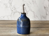 Hand made Pottery Oil Bottle - Ceramic Olive oil pourer - Oil dispenser -made in Australia - Vinegar bottle