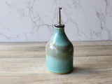 Hand made Pottery Oil Bottle - Ceramic Olive oil pourer - Oil dispencer made in Australia