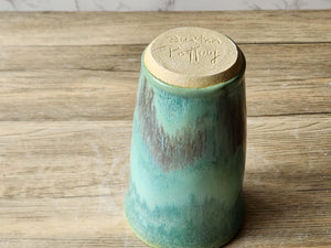 Handmade ceramic vase - pottery with Crystalline glaze