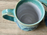 Ceramic mug - handmade pottery coffee mug - stoneware - made in Australia - Large cup - 400ml capacity