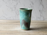 Handmade ceramic vase - pottery with Crystalline glaze