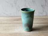 Handmade ceramic vase - pottery with Crystalline glaze