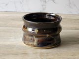 Hand-made pottery sugar bowl - UniquecCeramic container - small condiment Bowl - pottery Jar- Storage pot - One only