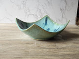 Hand-made ceramic bowls -pottery display plates/ bowls - serving or centrepiece - beautiful, unique gift - home decor