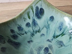 Hand-made ceramic bowls -pottery display plates/ bowls - serving or centrepiece - beautiful, unique gift - home decor