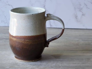 Handmade Pottery Mug - Ceramic pint size mug - man-size mug - Ex Large coffee mug - tankard- outback Australia inspired stein - 600ml cup -